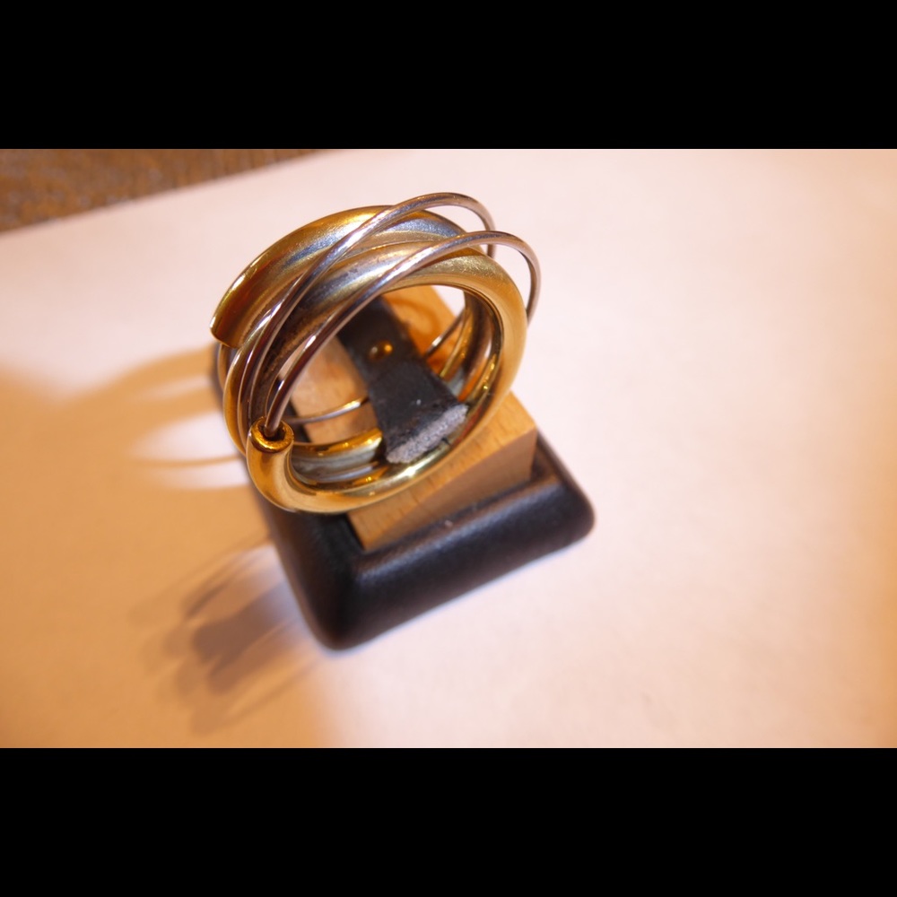 Gold plated ring New Size 9
